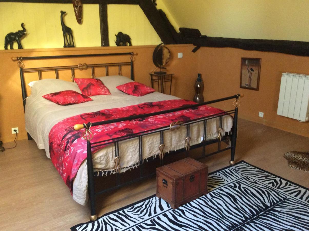 Bed and Breakfast L Entre Deux Champcey Экстерьер фото